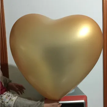 5vnt/daug 36inch Širdies formos, dideli balionai vestuvių dekoravimas 23g 10 Spalvų Ballon Helio Inflable meilę lateksiniai balionai
