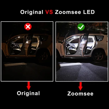 Zoomsee Mercedes Benz M, ML, GL GLK GLA GLC Klasė W163 W164 W166 X164 X166 X204 X156 X253 Canbus LED Lemputė Vidaus apšvietimo Rinkinys