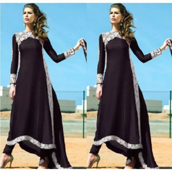 Moteris Seksuali Suknelė Moteriška Rudens-Žiemos 2020 Pietų Azijos Stiliaus Nėrinių Kratinys Nereguliarus Purus Suknelė, Mados Vintage Stiliaus Suknelės