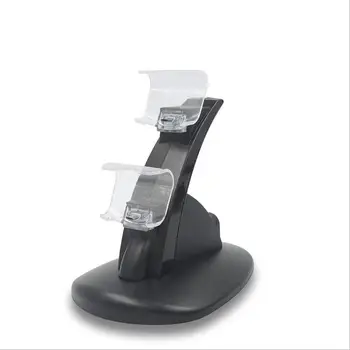 Iplay Nešiojamų Žaidimų Konsolė įkroviklis, laikiklis Gamepad įkroviklis su dviguba LED rankena Krovimo Doko Stotis PS4 Žaidimas Accesories