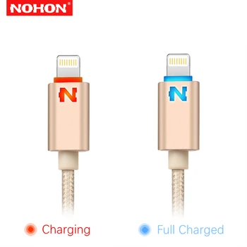 NOHON 1m Smart Led Šviesos Greitas Įkrovimas USB Duomenų Sinchronizavimo Įkroviklio Laidą 
