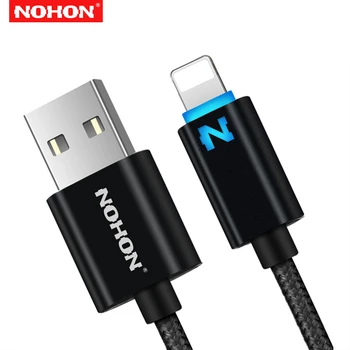 NOHON 1m Smart Led Šviesos Greitas Įkrovimas USB Duomenų Sinchronizavimo Įkroviklio Laidą 