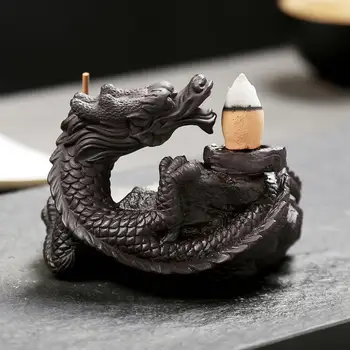 Dragon Porceliano Moliuskui Smilkalų Degiklis Porceliano Moliuskui Smilkalų Degiklis #W0