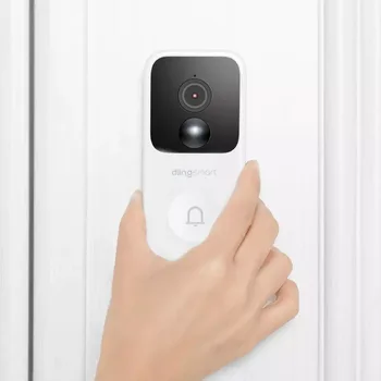 Xiaomi Dlingsmart Smart Video Doorbell E3 2K IP Kamera Žmogaus Judesio Aptikimo Infraraudonųjų spindulių Naktinio Matymo WiFi Smart Belaidžio Domofonas