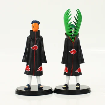 11-23cm 14styles Naruto Uzumaki Naruto Uchiha Sasuke Hatake Kakashi PVC Veiksmų Skaičius, Modelis Žaislas Iruka Umino Haruno Sakura
