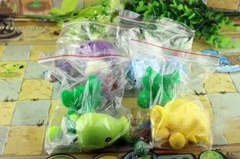 33 modelių, Minkšti plastikiniai augalų vs Zombies žaislas vaikų rankų žirniai šaltas ledo kokoso patrankos liepsna šaulys žaislas