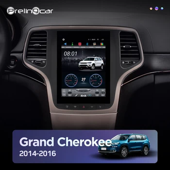 4G Lte 32G ROM Vertikalus ekranas, android 9.1 multimedia vaizdo radijo grotuvas jeep grand cherokee-2016 m. navigacijos stereo