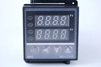 Skaitmeninis 220V PID REX-C100 Temperatūros Reguliatorius + max.40A SSR + K, Termopora, PID Reguliatorius Nustatytas + Šilumos Kriaukle