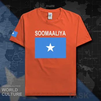 Somalio Somalio marškinėliai mados 2018 megztiniai tautos grupė medvilnės marškinėliai drabužių tees šalies vėliava, Soomaaliya SOM TAIP nauja 02