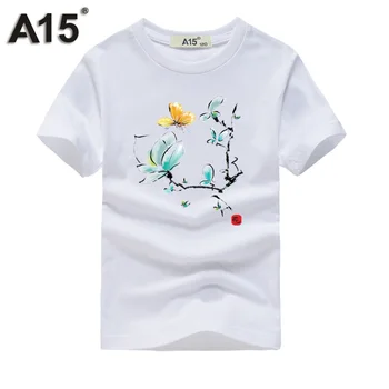 A15 3D 2018 Spausdinami T Marškinėliai Kūdikių Berniukų Tshirts Bamblys Vaikai Trumpas Rankovės Marškinėliai Kostiumas Mergaitėms Viršūnes Dydis 6 8 10 12 14 Metų