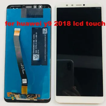 5.93'Full LCD Ekranas+Touch Ekranas skaitmeninis keitiklis Asamblėjos Huawei Y9 2018 FLA-L22 FLA-LX2 FLA-AL00 FLA-LA10 FLA-LX1 Originalus LCD