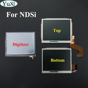 YuXi Viršų Viršutinę Apačioje LCD Ekranu Pakeisti Dalį Nintendo DSi for NDSi Touchscreen skaitmeninis keitiklis