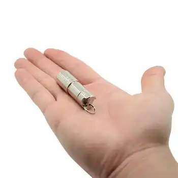 Mini Keychain Žibintuvėlis LED Žibintuvėlis, Micro USB Įkrovimo Kišenėje 