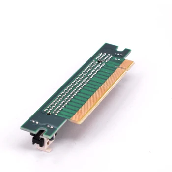 90 laipsnių PCI Express 16x Vyrų ir Moterų Riser Card stačiu Kampu PCI-E x16, kad 16x lizdas apsaugoti priemonė Adapteris 1U 2U PC Server Atveju