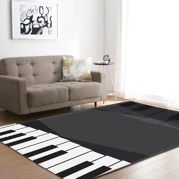 Kūrybos fortepijonui modelio 3D Spausdinimo Kilimų kambarį lentelė kilimas neslystantis Vonios kambarys didelis Kilimas Sugeria Vandenį