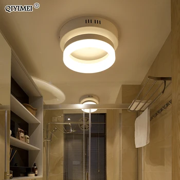 Lubų Šviesos Modernios LED koridoriaus Lempos vonios kambarį apvalios aikštės apšvietimo Namų dekoro Įrenginiai dropshipping