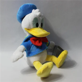 2piece/daug 30cm=11.8 colių originalus ančiukas Donaldas pliušiniai žaislai,Donaldas ir Daisy įdaryti kūdikių vaikams, minkšti žaislai Kalėdų dovana