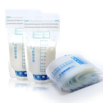 30 vnt 250ml Pieno Šaldymo Maišeliai Motinos Pieno Kūdikio Maisto produktų Laikymo Motinos Pieno Laikymo Maišelis BPA Free Kūdikis Saugus Šėrimas Krepšiai Šerti