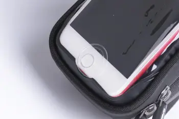 Rainproof Dviračio Krepšys 6.0 colių Dviračiu Jutiklinio Ekrano Telefonas Krepšys, atsparus Vandeniui Bikepacking Rėmo Maišelį Ciklo Priedai, MTB Dviratis
