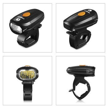 LUMINTOP Dviračio Šviesos C01 USB Įkrovimo Anti-glare 360 laipsnių pasukti dviračio žibintas su Nuimamu ir reguliuojamas bike mount