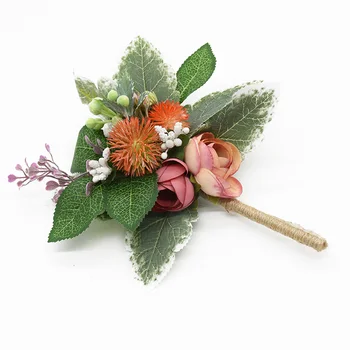 20 Vienetų Spalvotų Dirbtinės gėlės, Namų dekoravimo reikmenys Vestuvių 
