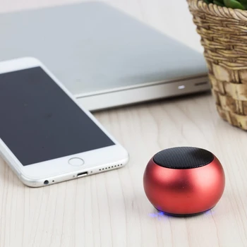 Mini TWS Portable Bluetooth Speaker Tiesa, Belaidės Stereo žemų dažnių garsiakalbis Rankų Garsiai Garsiakalbis Su Mic USB Mokamas