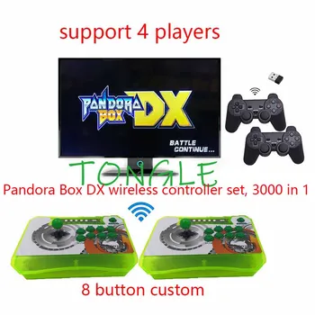 2020 Pandora Box DX 3000 1 4 Žaidėjai Bevielio tinklo išsaugoti žaidimo eigą turi 3P 4P žaidimas gali pridėti 5000 žaidimai 3D tekken
