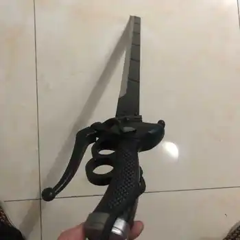 95cm kardas cosplay ataka milžinišką Alan Sancha dvigubas peilis anime modelis samurajų kardu
