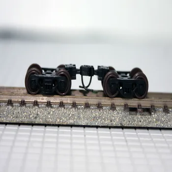 2vnt N Masto Vežimėlio Modeliavimas Traukinio Modelis Žaislas Priedai 1/150 Traukinio Modelis Ratai