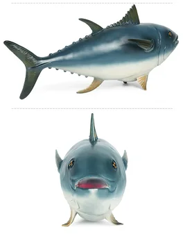 43*13*23cm modeliavimas jūrų gyvūnų modelio dugno padaras statinio didelės minkštos gumos įdaryti tuno vaikų žaislas apdaila
