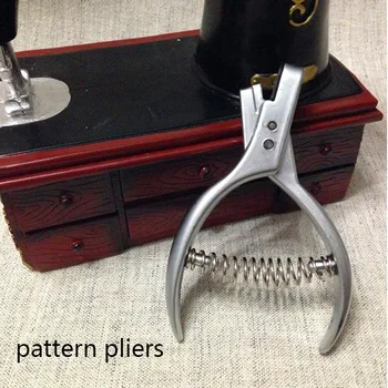 Namų PASIDARYK pats Drabužis costura Modelis Notcher Pro Dizaineris Siuvėjų Plieno Siuvimo Replės Punch Maker 