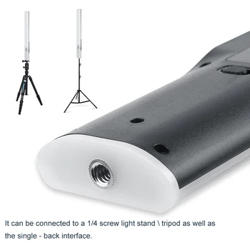 YONGNUO YN360S Handheld LED Vaizdo Šviesos, Fotografijos šviesos Lazdelė Baras 5500K Pritemdomi APP Nuotolinio Valdymo Foto Studija Šviesos