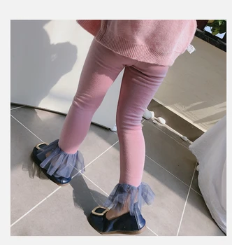 2019 naujų rudens punktas mergina mados legging keturių spalvų