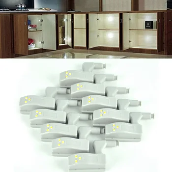 10VNT/daug LED Šviesos Universalios Spintos, Vyrių Spinta Sistema Šiuolaikinių Namų Virtuvė Lempa Balta