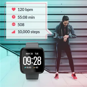 Y7 Smart Apyrankės Apyrankės BT4.0 Smart Watch Širdies ritmo Monitorius Kraujo Spaudimas Fitneso 