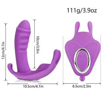 Nešiojami Kelnaitės Dildo, Vibratoriai Belaidžio Nuotolinio Valdymo Sekso Žaislai Moterims, 10 Greičio G Spot Klitorio Stimuliatorius Makšties Orgazmas