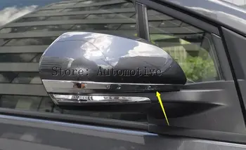 ABS galinio vaizdo Veidrodžio Juostelės Liejimo Padengti Apdailos 2 Vnt / Komplektas Toyota Prius