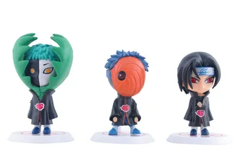 11pcs/set Naruto Didmeninė Veiksmų Skaičiai Anime PVC brinquedos Surinkimo Duomenys žaislai AnnO00655N