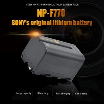 Originalaus Sony NP-F770 Fotoaparato baterija NPF770 F750 CCD-TRV58 TRV110K TRV26E Z1 V1J Z1P DCR-VX2100 FX1 HDR-FX7 HVRZ1U PM091