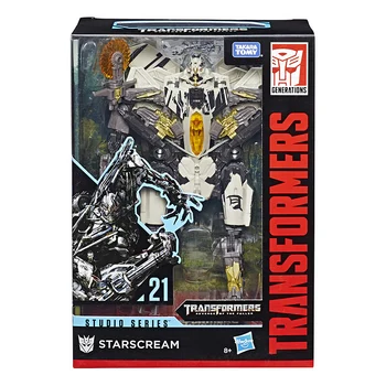 Hasbro Transformers Studija Serijos 06 Voyager Klasės Filmas Starscream 21 Seibertron Starscream Veiksmų Skaičiai Modelio Žaislai