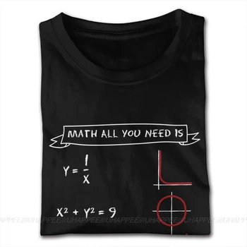 Matematika yra Viskas, ko Reikia-Tai Meilė, Custom Tee Marškinėliai 3XL Vyrai Vyrai, T Marškiniai