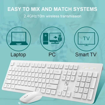 Klaviatūra, Pelė, USB Imtuvas, Namų apyvokos LX710 Wireless Combo 2.4 GHz, Kompiuterių Priedai, Nešiojamas KOMPIUTERIO