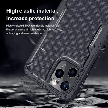 NILLKIN Anti-rudenį TPU Case For iphone 12 Pro Max Mini Lauko neslidus atsparus smūgiams Atveju iphone, 12 serija 5.4 6.1 6.7 colių