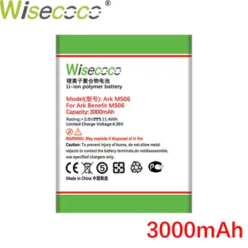 Wisecoco 3000mAh Baterija Ark Naudos M506 Aukštos kokybės Telefonas +Sekimo Numerį
