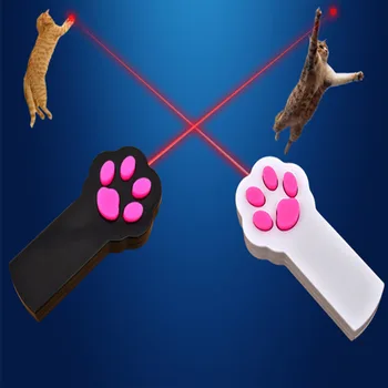 ULTRAGARSO PET Nešiojamų Kūrybos Juokingas Naminių Kačių Žaislai, Lazerinė Rodyklė Šviesos Rašiklis Su Ryškus Animacijos Pelės Šešėlis Katėms Mokymo