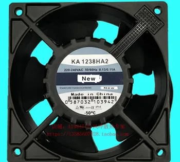 KA1238HA2 originalus kortelės kietas 220V 0.13 A riebiai metalo ventiliatoriaus mentės vandeniui atsparus aukštai temperatūrai atsparus ventiliatorius