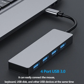 USB C HUB USB 3.0 HUB C Tipo USB Skirstytuvo OTG Adapteris, Skirtas 