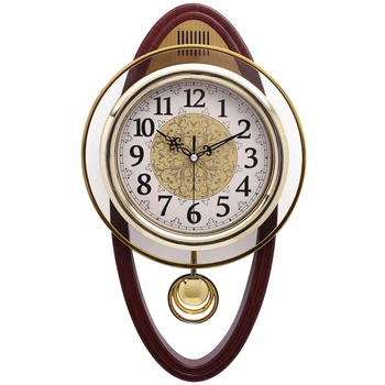 Prabangus Didelis Sieninis Laikrodis Derliaus Šiuolaikinės 3d Žiūrėti Sieninis Laikrodis Sūpynės Laikrodis Kabo Lentelės Shabby Chic Gyvenimo Kambario, Miegamasis Horloge 50