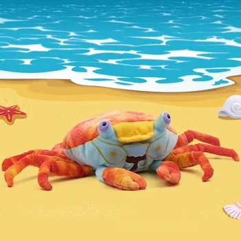 National Geographic jūros gyvūnų lightfoot krabų įdaryti & pliušiniai žaislai švietimo lėlės