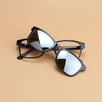 Plotis-135 apsauginiai Akiniai ir akiniai nuo saulės trumparegystė optinis recepto Magnetas Įrašą akinių rėmeliai vyrų recepto akiniai nuo saulės, aksesuarai